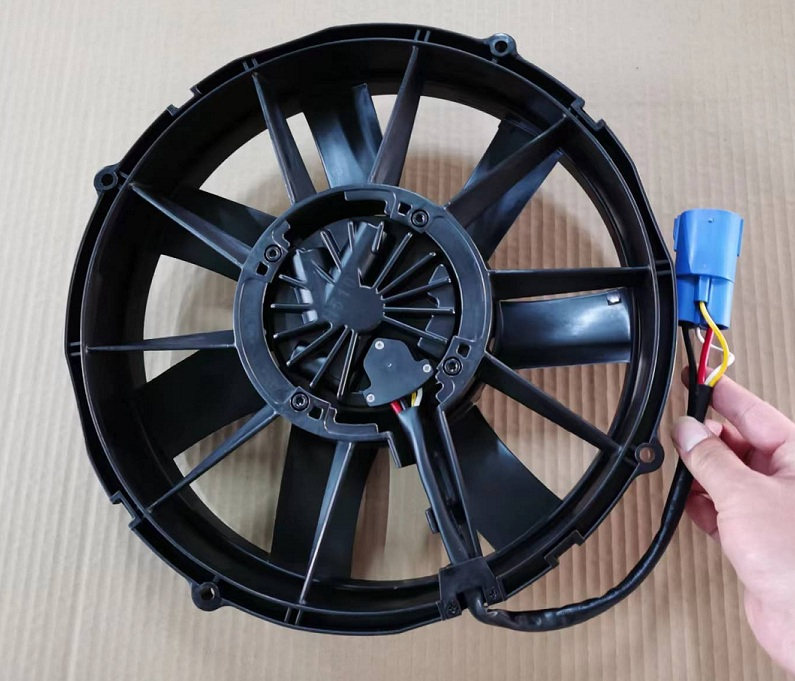 24V 12 inch 600W Brushless Axial Fan Condenser Fan 4050m3/h replace