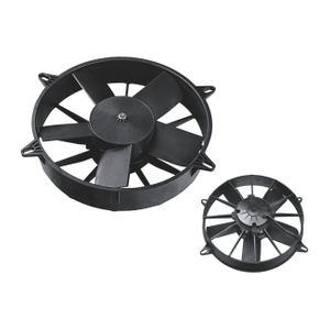 DC Brush Axial Fan 12V 12inch 2400m³/H in Pusher SLT1212C-5S