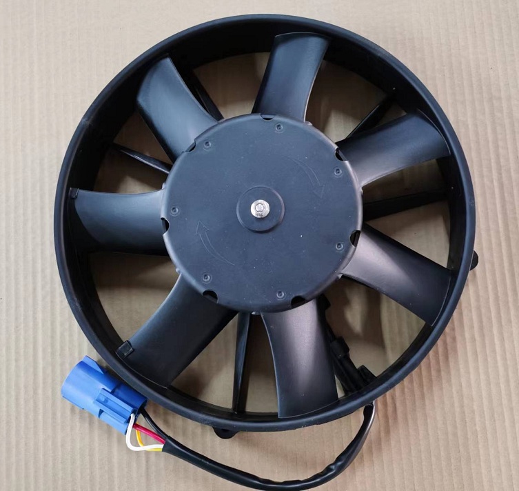  Brushless Axial Fan 24V 12inch for truck 3200m3/h WBLF-1251-BS2350 