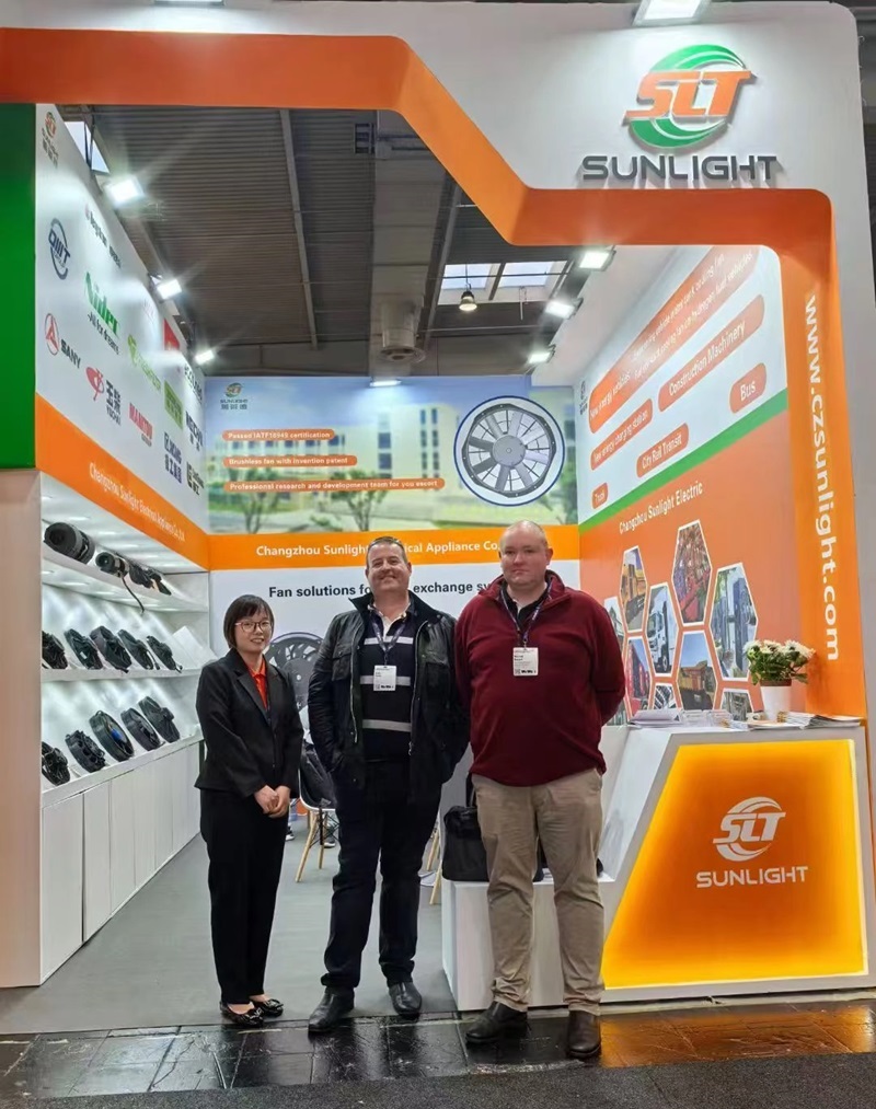 Brushless Fan Exhibition - Sunlight