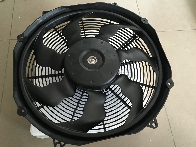 DC 24V 16inch 385mm Brushless Axial Fan Unniversal Condenser Replace SPAL - WBLF-1601-BT2250