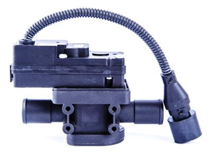 Electric Water Valve running in typical vehicle heating system 602352A