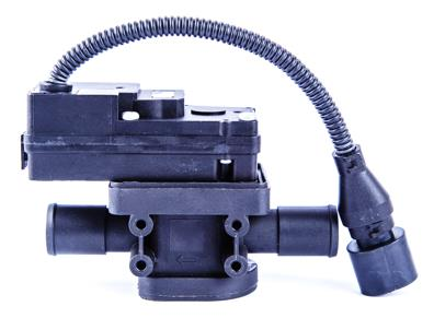 Electric Water Valve running in typical vehicle heating system 602352A