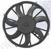 DC 355mm 14inch 12V Brushless Axial Fan 350W for Truck - WBLF-1451-AS2350 