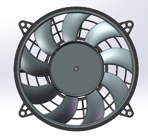 DC 10Inch(255mm) 24V Brushless Cooler Fan for for Cooling System WBLF-1001-BS2050