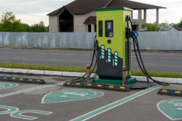 Sunlight cooling fans for charging infrastructure applications