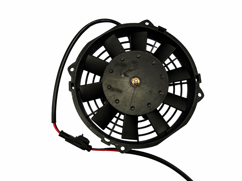 8-Inch 12V 80W High-Efficiency Brushed Slim Fan SLT-0812C-W10-T 