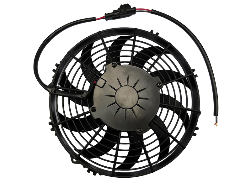 10-Inch 12V Slim Brushed DC Fan – High-Efficiency Cooling for Vehicles & Industrial Systems | Sunlight