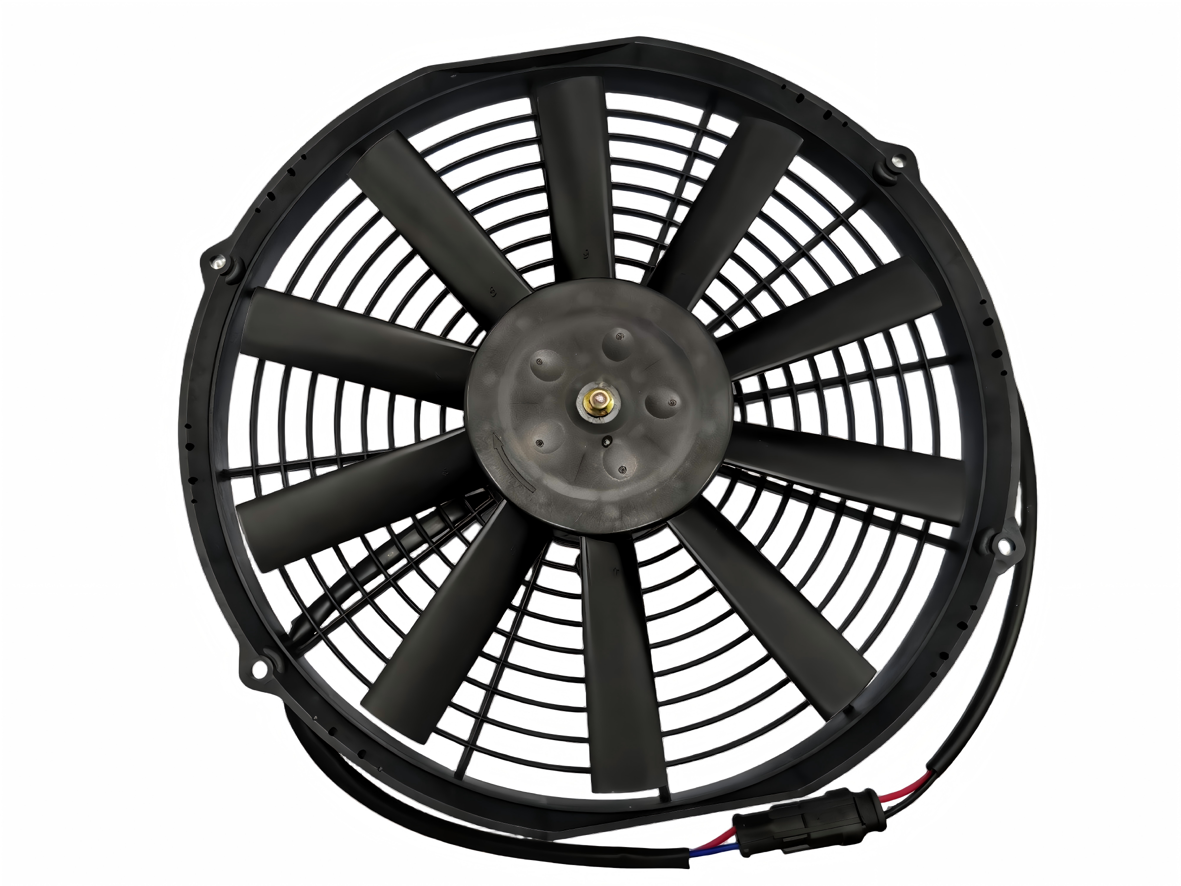 12inch 12v DC 80W Radiator Fan Puller with Straight Blades