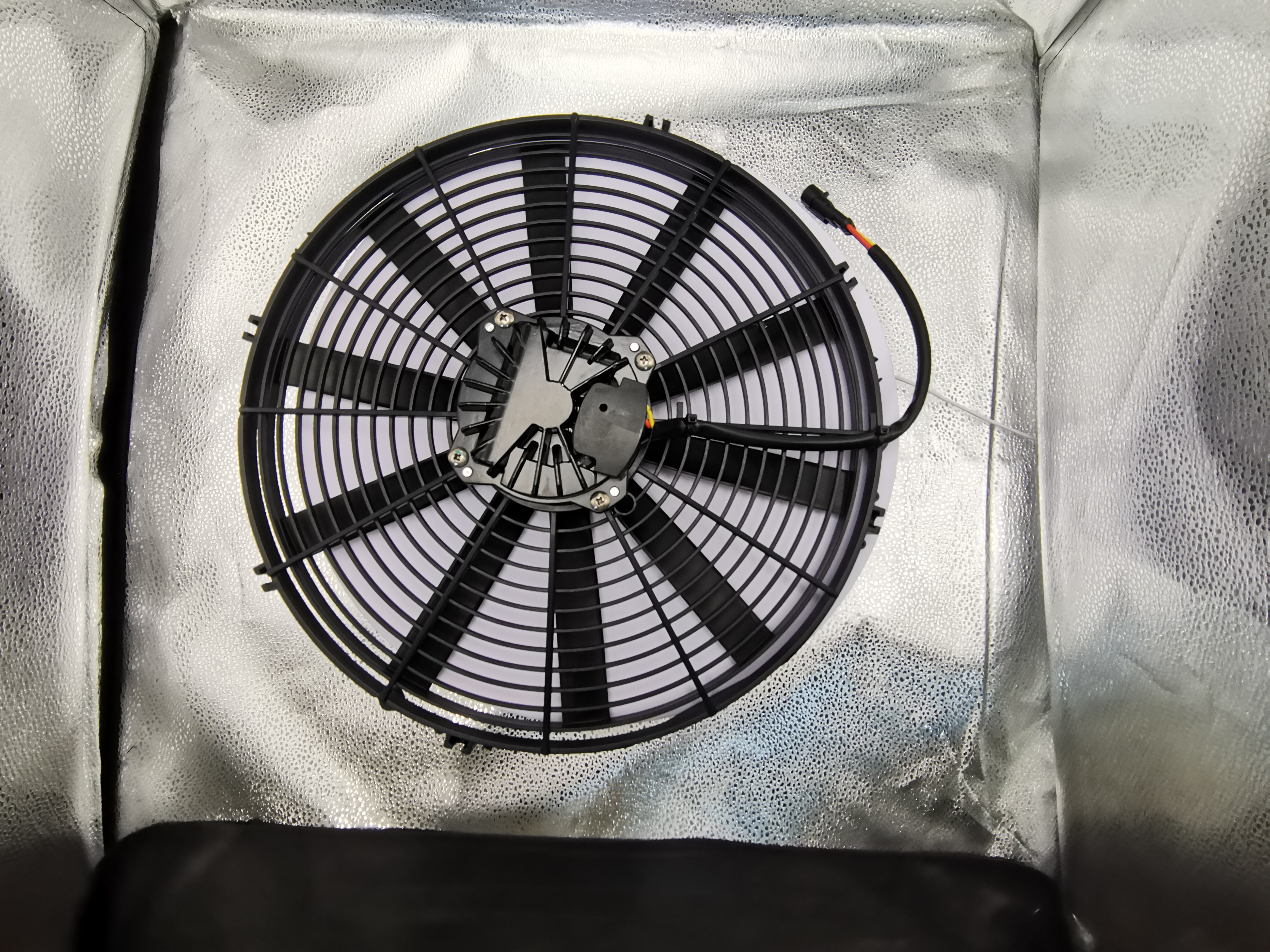 DC 385mm 16inch 24V Brushless Axial Fan Replace SPAL Fan - SLTBLDC-1624C-W10