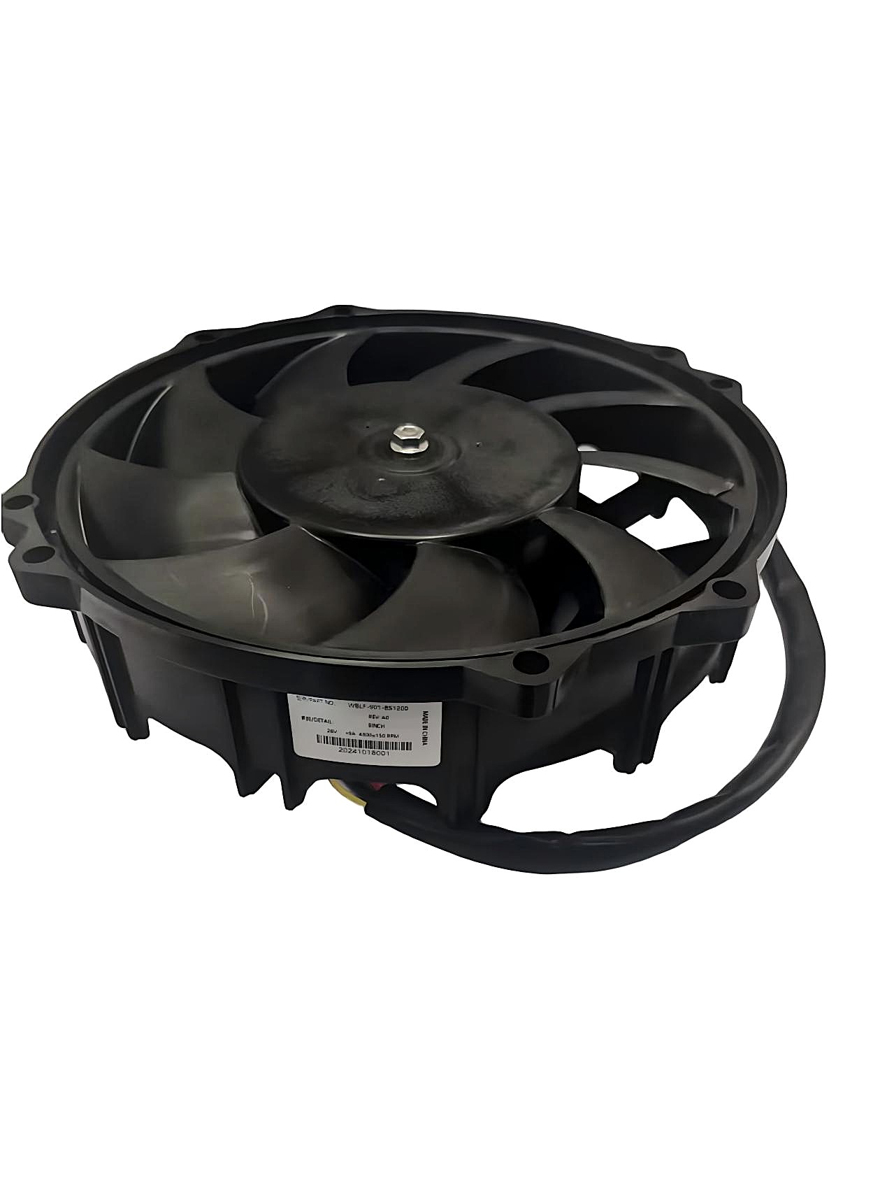 DC 9inch 225mm 24V Brushless Axial Fan for Truck Cooler - WBLF-901-BS1200